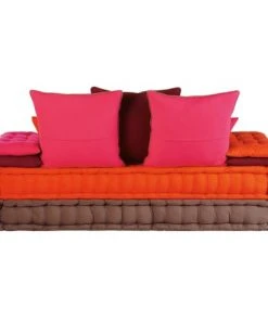 Maisons Du Monde Banquettes Banquette 2/3 Places En Coton Multicolore -Magasin Méridiennes banquette 2 3 places en coton multicolore 1000 13 31 116922 4