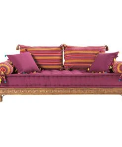 Maisons Du Monde Banquettes Banquette 2/3 Places En Coton Multicolore