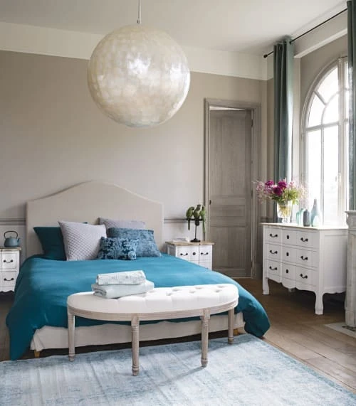 Maisons Du Monde Banquettes Banquette 2 Places Capitonnée écru Et Hévéa 8 Maisons Du Monde Banquettes Banquette 2 Places Capitonnée écru Et Hévéa – Image 6