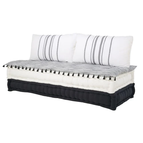 Maisons Du Monde Banquettes Banquette 2 Places En Coton 4 Maisons Du Monde Banquettes Banquette 2 Places En Coton – Image 2