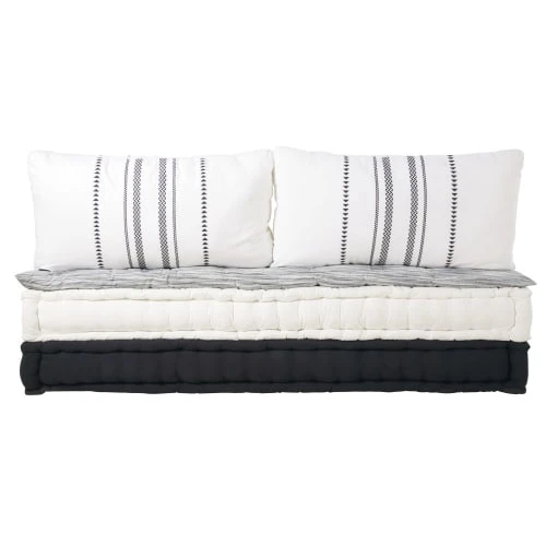 Maisons Du Monde Banquettes Banquette 2 Places En Coton 5 Maisons Du Monde Banquettes Banquette 2 Places En Coton – Image 3