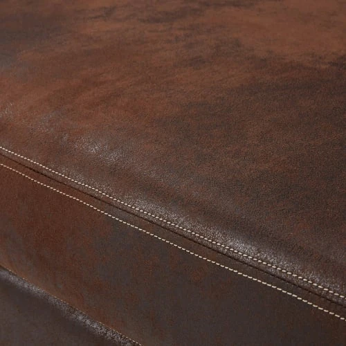 Maisons Du Monde Canapés Petits Prix Banquette 2 Places En Suédine Marron 6 Maisons Du Monde Canapés Petits Prix Banquette 2 Places En Suédine Marron – Image 4