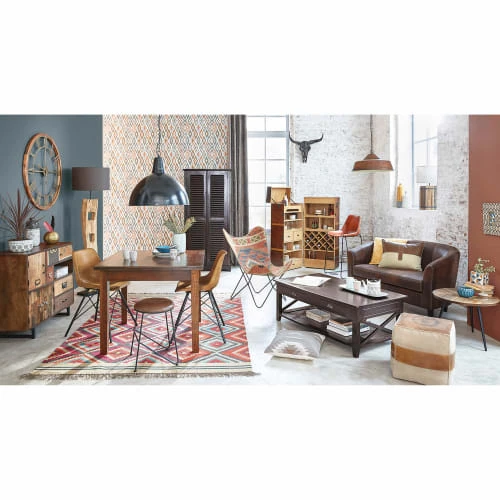 Maisons Du Monde Canapés Petits Prix Banquette 2 Places En Suédine Marron 7 Maisons Du Monde Canapés Petits Prix Banquette 2 Places En Suédine Marron – Image 5