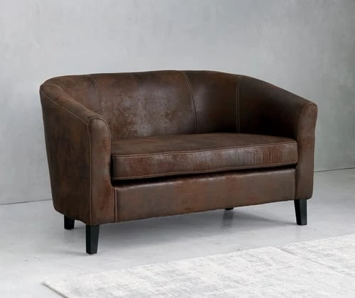 Maisons Du Monde Canapés Petits Prix Banquette 2 Places En Suédine Marron 8 Maisons Du Monde Canapés Petits Prix Banquette 2 Places En Suédine Marron – Image 6