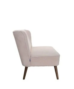 Drawer Banquettes Banquette 2 Places En Tissu Bouclette Pieds Foncé Beige -Magasin Méridiennes banquette 2 places en tissu bouclette pieds fonce beige 3