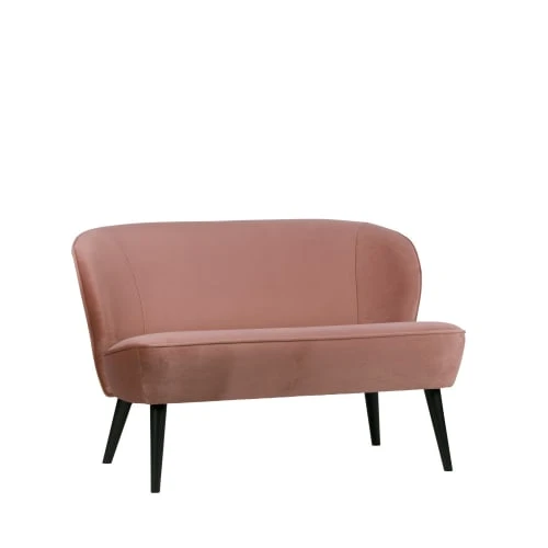 Woood Banquettes Banquette 2 Places Velours Vieux Rose 4 Woood Banquettes Banquette 2 Places Velours Vieux Rose – Image 2