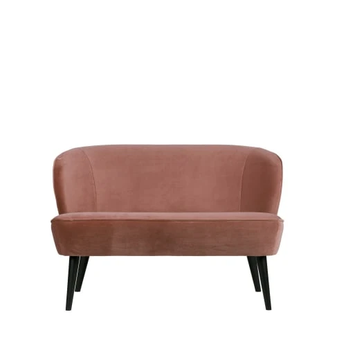 Woood Banquettes Banquette 2 Places Velours Vieux Rose 3 Woood Banquettes Banquette 2 Places Velours Vieux Rose