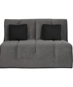 Relaxima Banquettes Banquette BZ Gris - 2 Places
