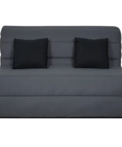 Relaxima Clic-clac Banquette BZ Gris - 2 Places