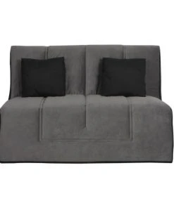 Relaxima Banquettes Banquette BZ Gris - 2 Places