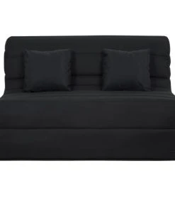 Relaxima Banquettes Banquette BZ Noir - 2 Places