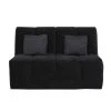 Relaxima Banquettes Banquette BZ Noir - 2 Places -Magasin Méridiennes banquette bz noir 2 places 5