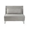 Maisons Du Monde Canapés Petits Prix Banquette Clic-clac 1 Place En Velours Gris Clair -Magasin Méridiennes banquette clic clac 1 place en velours gris clair 1000 13 28 209538 1