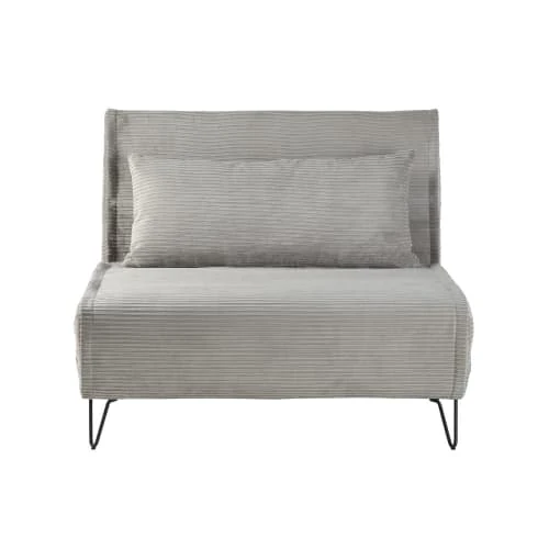Maisons Du Monde Canapés Petits Prix Banquette Clic-clac 1 Place En Velours Gris Clair 3 Maisons Du Monde Canapés Petits Prix Banquette Clic-clac 1 Place En Velours Gris Clair