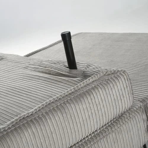 Maisons Du Monde Canapés Petits Prix Banquette Clic-clac 1 Place En Velours Gris Clair 7 Maisons Du Monde Canapés Petits Prix Banquette Clic-clac 1 Place En Velours Gris Clair – Image 5