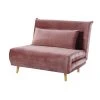 Maisons Du Monde Canapés Petits Prix Banquette Clic-clac 1 Place En Velours Vieux Rose -Magasin Méridiennes banquette clic clac 1 place en velours vieux rose 1000 14 30 186334 1