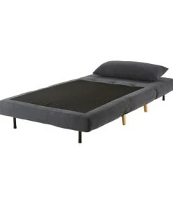 Maisons Du Monde Canapés Petits Prix Banquette Clic-clac 1 Place Gris Anthracite -Magasin Méridiennes banquette clic clac 1 place gris anthracite 1000 6 20 175582 7