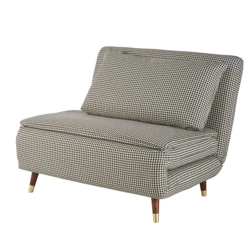 Maisons Du Monde Canapés Petits Prix Banquette Clic-clac 1 Place Motifs Pied-de-poule 5 Maisons Du Monde Canapés Petits Prix Banquette Clic-clac 1 Place Motifs Pied-de-poule – Image 3