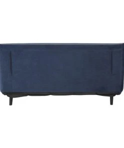 Maisons Du Monde Canapés Petits Prix Banquette Clic-clac 2 Places En Velours Bleu -Magasin Méridiennes banquette clic clac 2 places en velours bleu 1000 5 25 216177 4