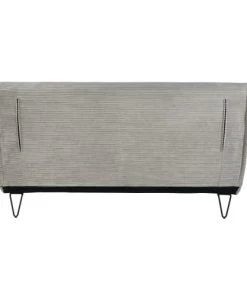 Maisons Du Monde Canapés Petits Prix Banquette Clic-clac 2 Places En Velours Gris Clair -Magasin Méridiennes banquette clic clac 2 places en velours gris clair 1000 14 29 209539 4