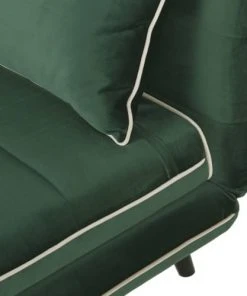 Maisons Du Monde Canapés Petits Prix Banquette Clic-clac 2 Places En Velours Vert 12 Maisons Du Monde Canapés Petits Prix Banquette Clic-clac 2 Places En Velours Vert -Magasin Méridiennes banquette clic clac 2 places en velours vert 1000 6 26 216178 10