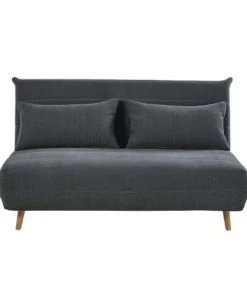 Maisons Du Monde Canapés Petits Prix Banquette Clic-clac 2 Places Gris Anthracite