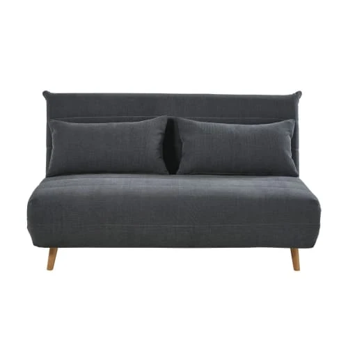 Maisons Du Monde Canapés Petits Prix Banquette Clic-clac 2 Places Gris Anthracite 3 Maisons Du Monde Canapés Petits Prix Banquette Clic-clac 2 Places Gris Anthracite