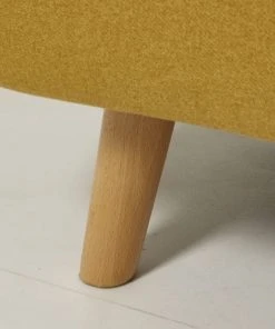 Maisons Du Monde Canapés Petits Prix Banquette Clic-clac 2 Places Jaune Moutarde -Magasin Méridiennes banquette clic clac 2 places jaune moutarde 1000 1 34 186338 3