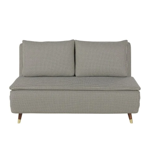 Maisons Du Monde Canapés Petits Prix Banquette Clic-clac 2 Places Motifs Pied-de-poule 3 Maisons Du Monde Canapés Petits Prix Banquette Clic-clac 2 Places Motifs Pied-de-poule