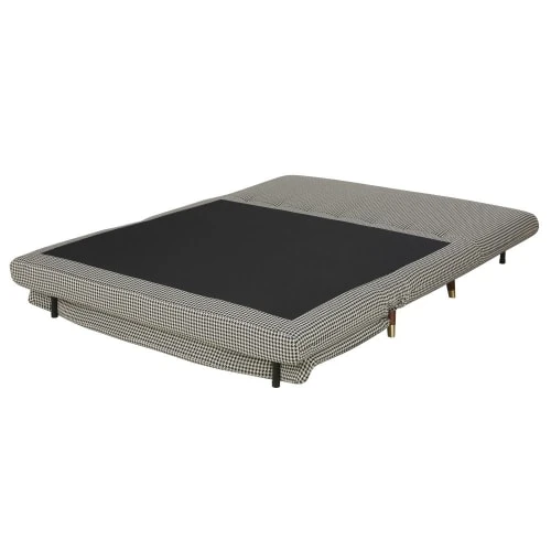 Maisons Du Monde Canapés Petits Prix Banquette Clic-clac 2 Places Motifs Pied-de-poule 4 Maisons Du Monde Canapés Petits Prix Banquette Clic-clac 2 Places Motifs Pied-de-poule – Image 2