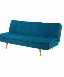 Maisons Du Monde Canapés Petits Prix Banquette Clic-clac 3 Places Bleu Pétrole -Magasin Méridiennes banquette clic clac 3 places bleu petrole 1000 5 40 166418 2