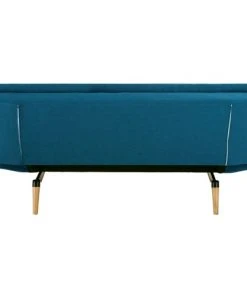 Maisons Du Monde Canapés Petits Prix Banquette Clic-clac 3 Places Bleu Pétrole -Magasin Méridiennes banquette clic clac 3 places bleu petrole 1000 5 40 166418 6