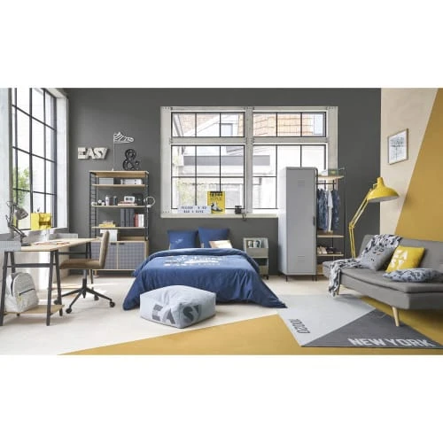 Maisons Du Monde Canapés Petits Prix Banquette Clic-clac 3 Places Gris 8 Maisons Du Monde Canapés Petits Prix Banquette Clic-clac 3 Places Gris – Image 6