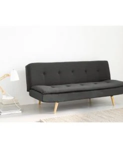 Maisons Du Monde Canapés Petits Prix Banquette Clic-clac 3 Places Gris Anthracite -Magasin Méridiennes banquette clic clac 3 places gris anthracite 1000 6 0 166419 5