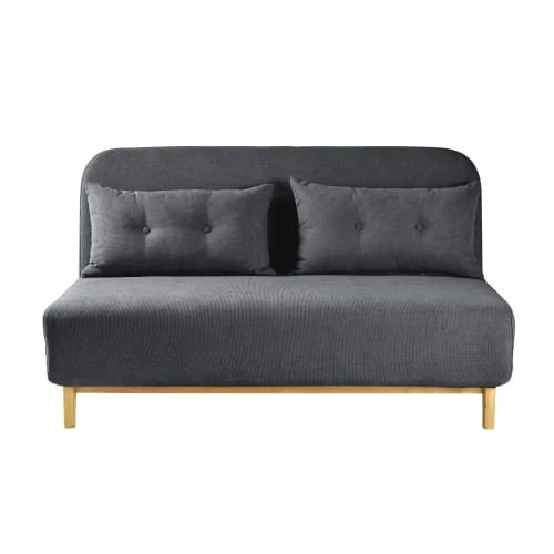 Maisons Du Monde Canapés Petits Prix Banquette Clic-clac 3 Places Gris Anthracite 3 Maisons Du Monde Canapés Petits Prix Banquette Clic-clac 3 Places Gris Anthracite