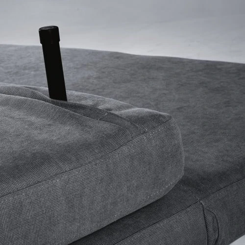 Maisons Du Monde Canapés Petits Prix Banquette Clic-clac 3 Places Gris Anthracite 7 Maisons Du Monde Canapés Petits Prix Banquette Clic-clac 3 Places Gris Anthracite – Image 5