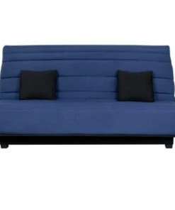 Relaxima Canapés Petits Prix Banquette Clic-Clac Noir - 3 Places -Magasin Méridiennes banquette clic clac marine 3 places 1