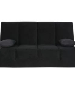 Relaxima Banquettes Banquette Clic-Clac Noir - 3 Places