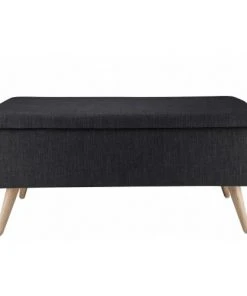 Maisons Du Monde Banquettes Banquette Coffre Gris Anthracite