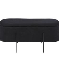 Maisons Du Monde Banquettes Banquette Coffre Noire