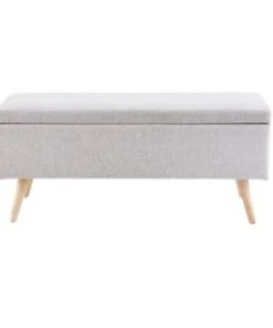 Maisons Du Monde Banquettes Banquette Coffre Gris Anthracite -Magasin Méridiennes banquette coffre vintage grise et hevea oliver 1000 14 32 176865 1