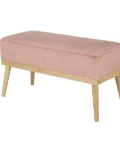 Maisons Du Monde Banquettes Banquette Coloris Rose Et Naturel