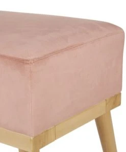 Maisons Du Monde Banquettes Banquette Coloris Rose Et Naturel -Magasin Méridiennes banquette coloris rose et naturel 1000 11 4 222388 3
