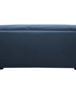 DIVA SALON Banquette Convertible Clic-clac 3 Places En Tissu Bleu -Magasin Méridiennes banquette convertible clic clac 3 places en tissu bleu 5