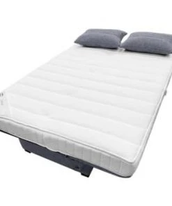 DIVA SALON Banquette Convertible Clic-clac 3 Places En Tissu Gris Bleu -Magasin Méridiennes banquette convertible clic clac 3 places en tissu gris bleu 3