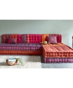 Maisons Du Monde Canapés D'angle Banquette D'angle Modulable 6 Places En Coton -Magasin Méridiennes banquette d angle modulable 6 places en coton 1000 8 22 133764 2