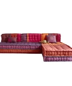 Maisons Du Monde Canapés D'angle Banquette D'angle Modulable 6 Places En Coton