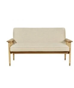 Robin Des Bois Banquettes Banquette En Chêne Et Lin Naturel 2 Places