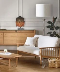 Robin Des Bois Banquettes Banquette En Chêne Et Lin Naturel 2 Places -Magasin Méridiennes banquette en chene et lin naturel 2 places 3