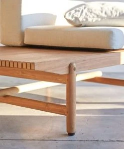 Tikamoon Banquettes Banquette En Teck Massif 1 Place -Magasin Méridiennes banquette en teck massif 1 place 4